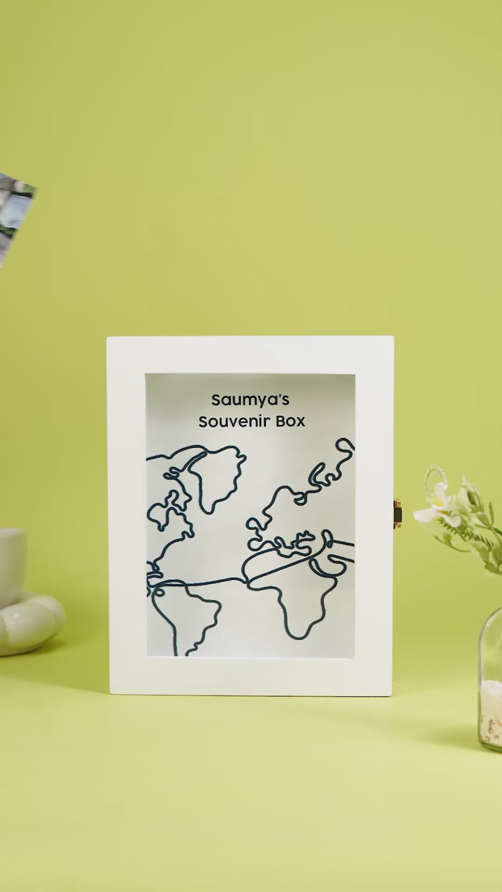 White Souvenir & Keepsake Box