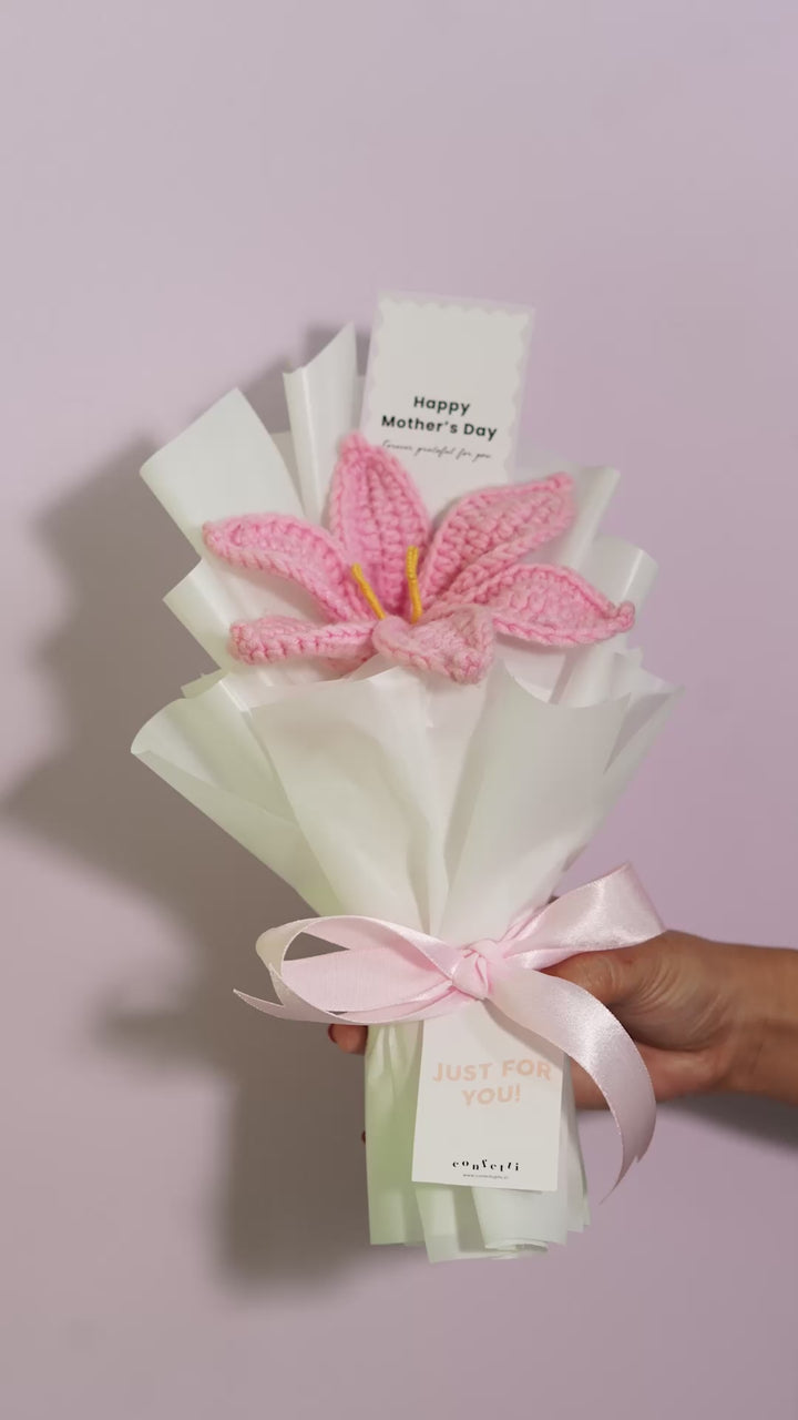Pink Lily Mother's Day Bouquet