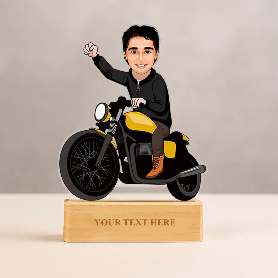 Personalized Bike Caricature - Perfect Gifting For All Ocassion
