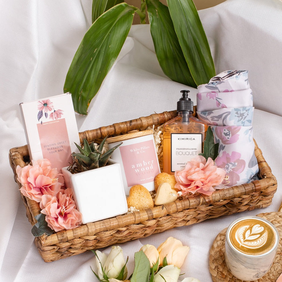 Buy Thinking of You Gift, Self Care Package for Her, Friendship, Get Well  Soon, Box of Hugs, Pregnancy, New Parents, Spa Set, Sympathy, Vegan Online  in India 