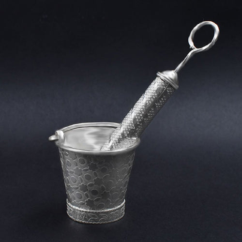 Silver Bucket & Pichkari Set